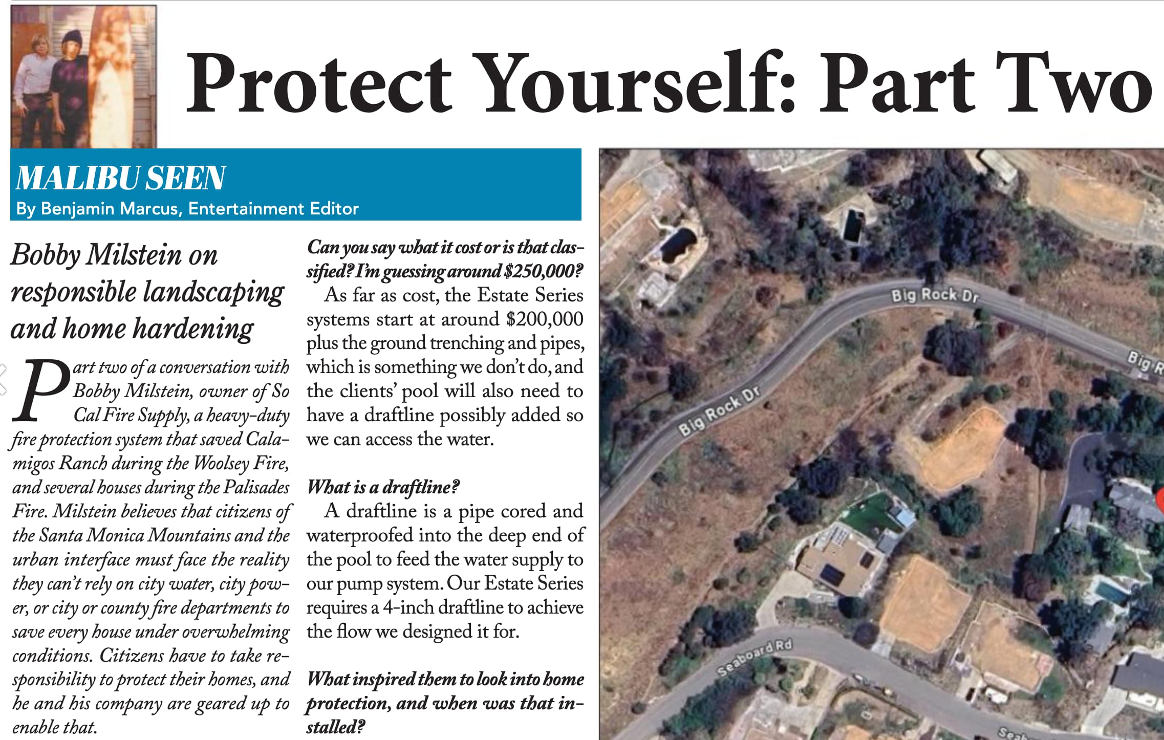 Malibu Times feature